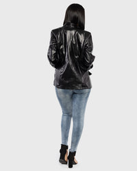 Load image into Gallery viewer, PLEATHER BLAZER
