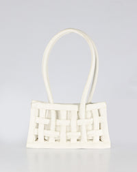 Load image into Gallery viewer, WHITE MINI HANDBAG
