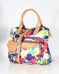Load image into Gallery viewer, MULTI COLOR SATCHEL HANDBAG
