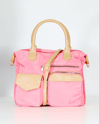 Load image into Gallery viewer, PINK SATCHEL HANDBAG
