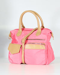 Load image into Gallery viewer, PINK SATCHEL HANDBAG
