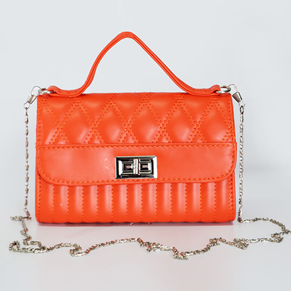 ORANGE MESSENGER BAG