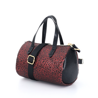 Load image into Gallery viewer, RED ANIMAL PRINT MINI BAG
