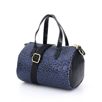 Load image into Gallery viewer, BLUE ANIMAL PRINT MINI BAG
