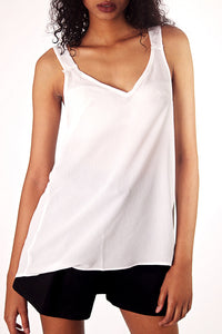 Load image into Gallery viewer, CREAM STRAPPY TOP
