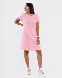 Load image into Gallery viewer, PASTEL PINK T-SHIRT DRESS
