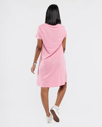 Load image into Gallery viewer, PASTEL PINK T-SHIRT DRESS
