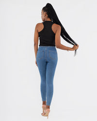 Load image into Gallery viewer, BLACK WRAP OVER VEST
