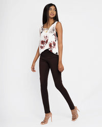 Load image into Gallery viewer, CHOCOLATE BROWN PONTI LEGGINGS

