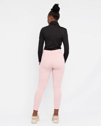 Load image into Gallery viewer, DUSTY PINK FLEECE LEGGINGS
