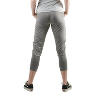 Load image into Gallery viewer, GREY MELANGE CUFF LEGGINGS
